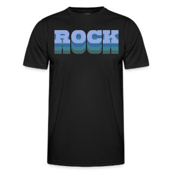 Geologie - Männer Funktions-T-Shirt - Schwarz - Vorne - AI Model Male 178 dark (178cm)