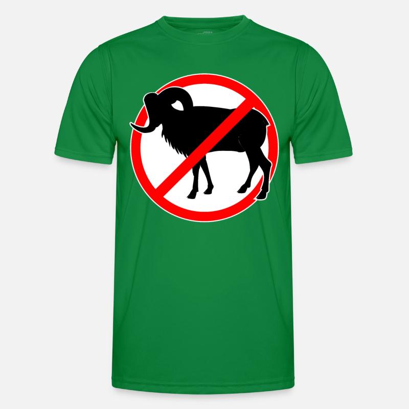 Ziegen oder Mufflons verboten - Ziege Männer Funktions-T-Shirt