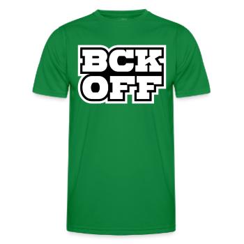 Go away! - Men's Functional T-Shirt - kelly green - Front - AI Model Male 178 dark (178cm)