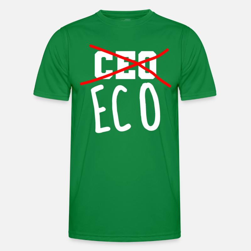 pas PDG plus de sensibilisation à l’environnement ECO T-shirt sport Homme