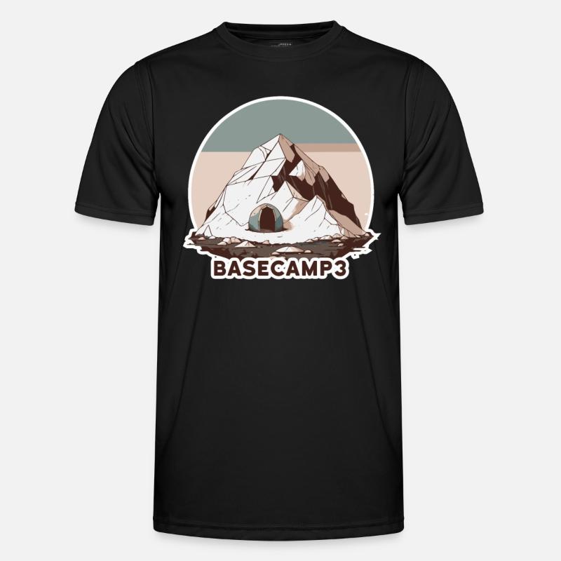 Mountaineer Base Camp 3 - Men's Functional T-Shirt - black