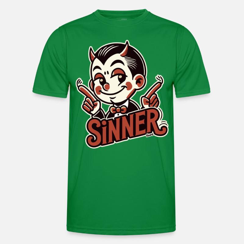 Kleiner Teufel – Stolzer Sünder Männer Funktions-T-Shirt