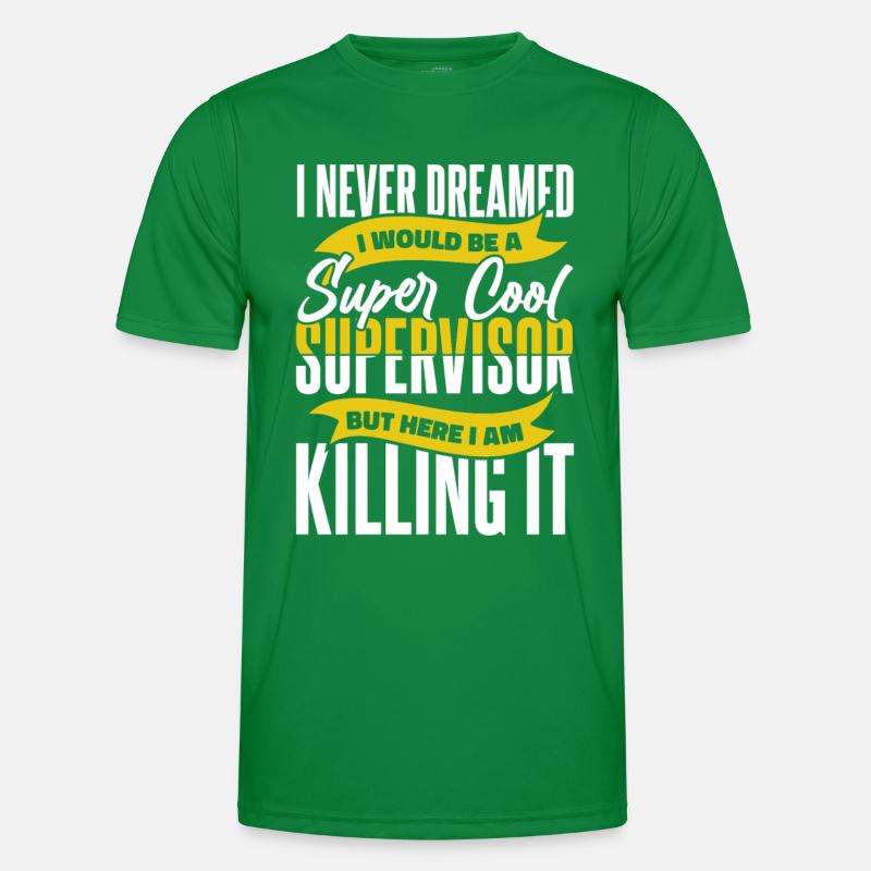 Profession de superviseur T-shirt sport Homme