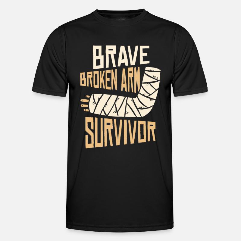Good recovery Broken arm Broken bone Men's Functional T-Shirt