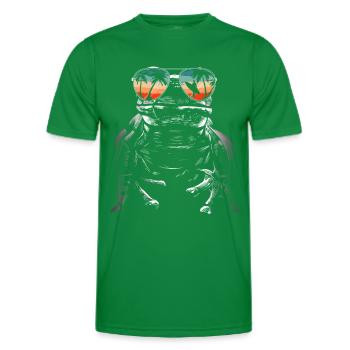 Frog Toad - Men's Functional T-Shirt - kelly green - Front - AI Model Male 178 dark (178cm)