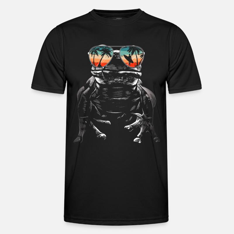 Frog Toad - Men's Functional T-Shirt - black