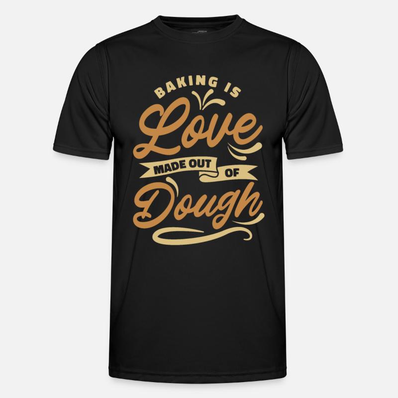 Baker Baking - Men's Functional T-Shirt - black