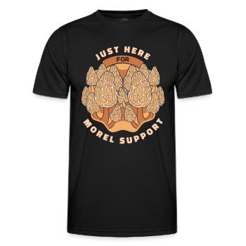 Champignons Champignons Champignon Champignon - T-shirt sport Homme - noir - Devant - AI Model Male 178 dark (178cm)