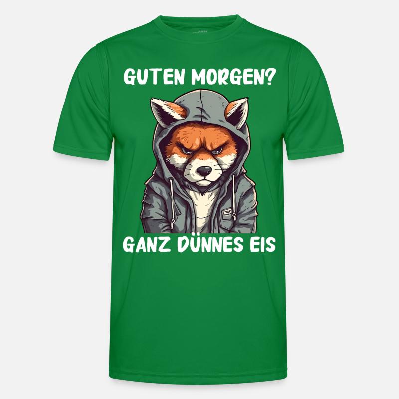 Fuchs Füchse Wildtier Waldtier Rotfuchs Männer Funktions-T-Shirt