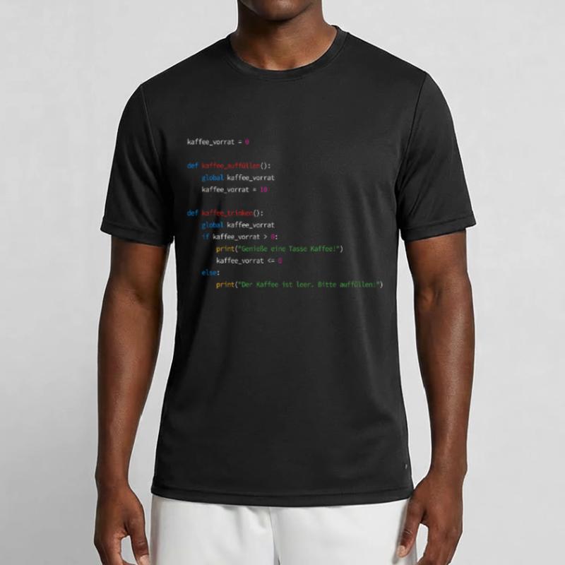 Programmierer Informatiker Nerd Softwareingenieur Männer Funktions-T-Shirt