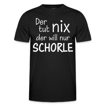 Pfalz Pfalz Pfälzer Rheinland Pfalz - Männer Funktions-T-Shirt - Schwarz - Vorne - AI Model Male 178 dark (178cm)