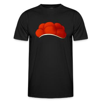 Schwarzwald Schwarzwälder Baden-Württemberg - Männer Funktions-T-Shirt - Schwarz - Vorne - AI Model Male 178 dark (178cm)