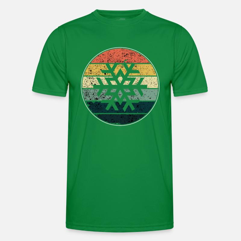 Flocon de neige T-shirt sport Homme