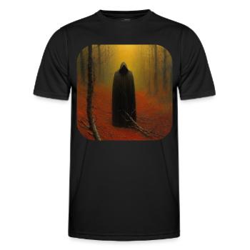 Sinister Demon - Men's Functional T-Shirt - black - Front - AI Model Male 178 dark (178cm)