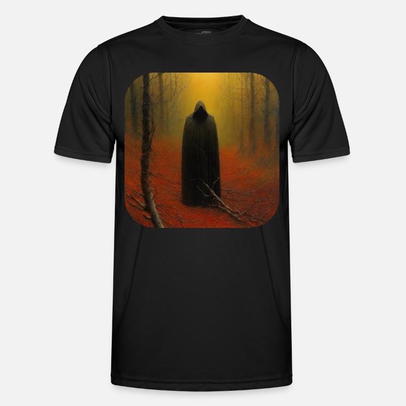 Düsterer Dämon Männer Funktions-T-Shirt