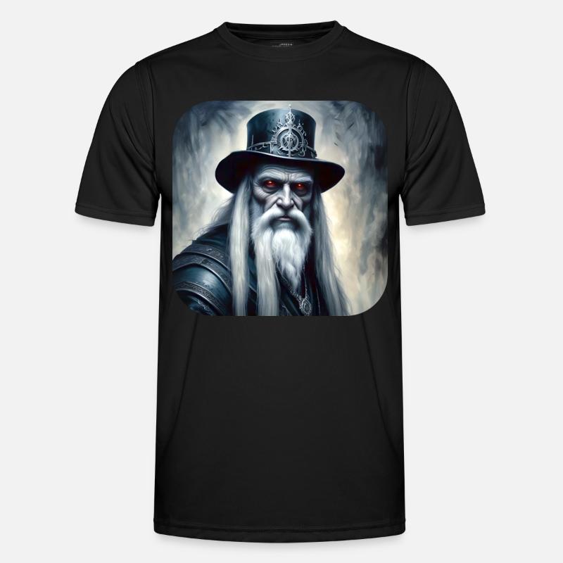 Chaman mystique dans le style steampunk T-shirt sport Homme