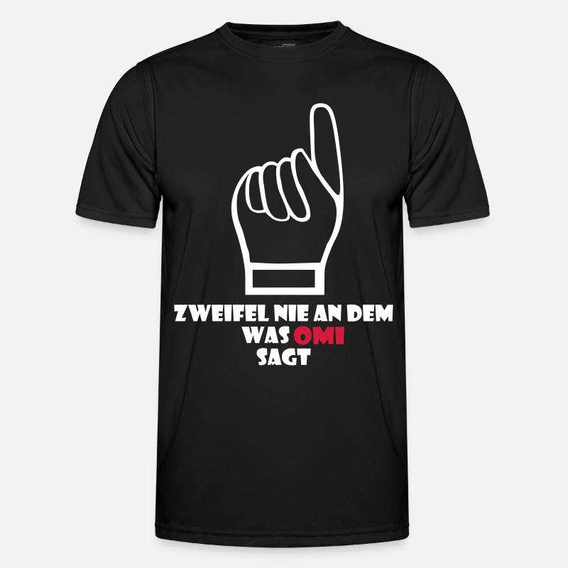 Ne doute jamais de ce que dit Grand-mère T-shirt sport Homme