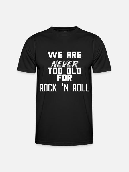 ROCK ET ROLL - T-shirt sport Homme - noir