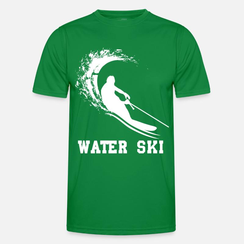 Water ski hobby nice cool gift Men's Functional T-Shirt