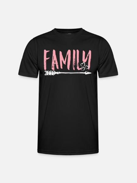 family - Men's Functional T-Shirt - black
