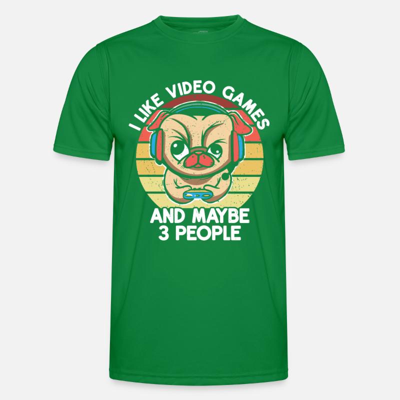 Chien de jeu T-shirt sport Homme