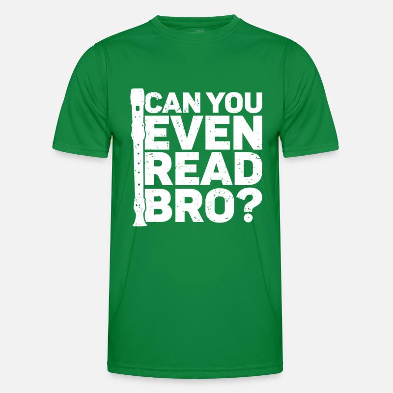 Flöte Männer Funktions-T-Shirt