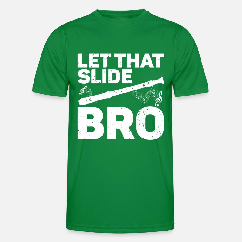 Flöte Männer Funktions-T-Shirt