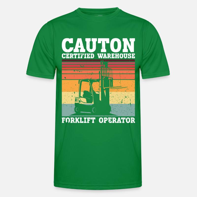Forklift driver Men's Functional T-Shirt