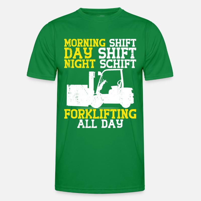 Forklift driver Men's Functional T-Shirt