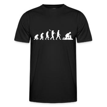 Archaeology - Men's Functional T-Shirt - black - Front - AI Model Male 178 dark (178cm)