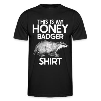 Ratel - T-shirt sport Homme - noir - Devant - AI Model Male 178 dark (178cm)