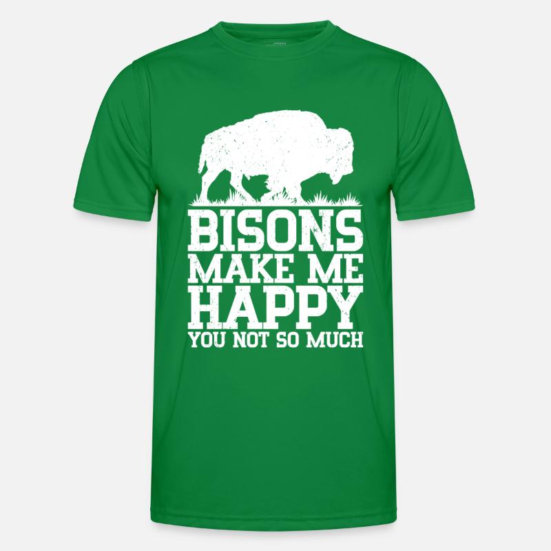 Bison Men's Functional T-Shirt