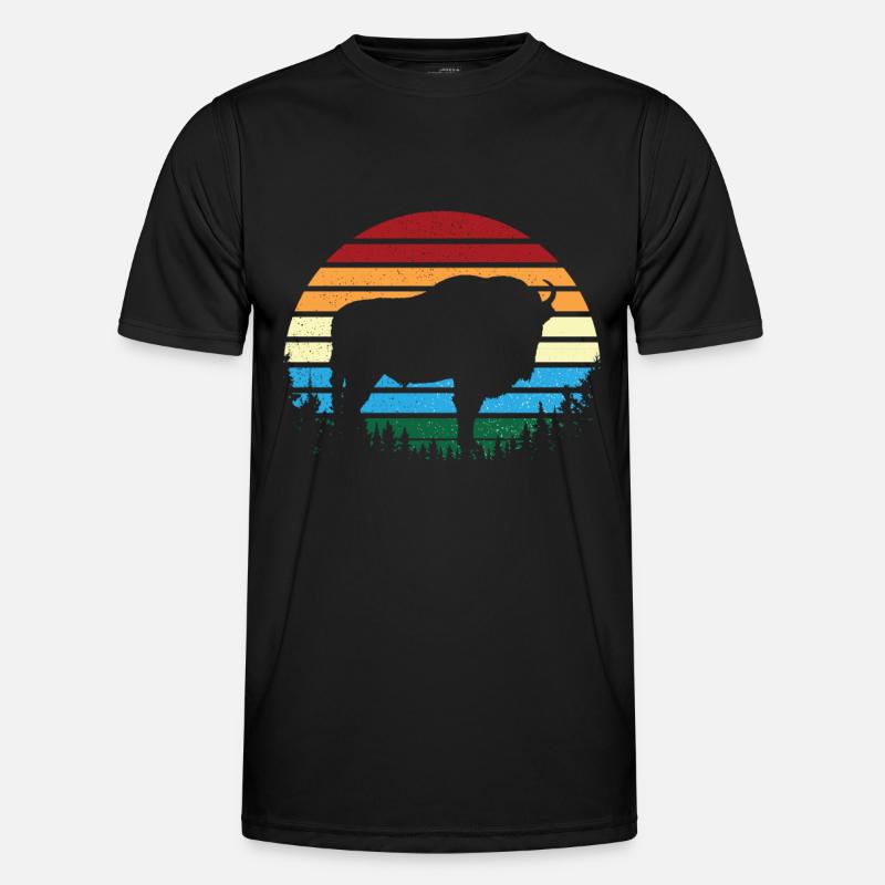 Bison Men's Functional T-Shirt