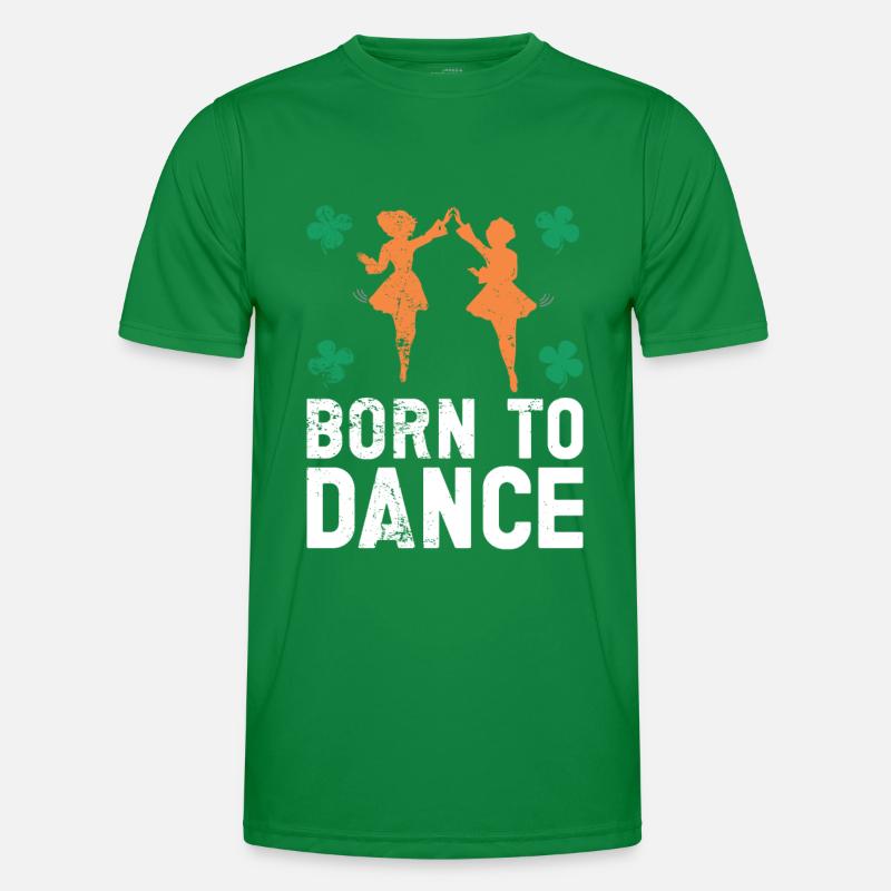 Irish Dance St. Patricks Tanz Männer Funktions-T-Shirt