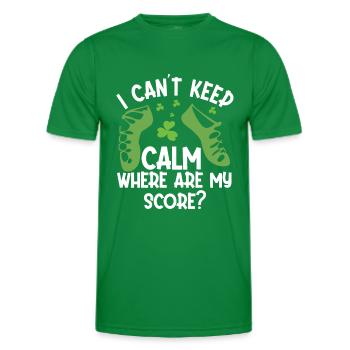 Irish Dance St. Patricks Tanz - Männer Funktions-T-Shirt - Kelly Green - Vorne - AI Model Male 178 dark (178cm)
