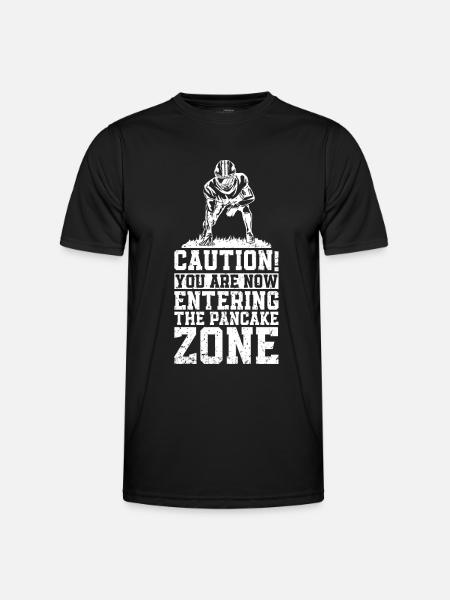 Lineman Football Player Offensive Defense - Men's Functional T-Shirt - black