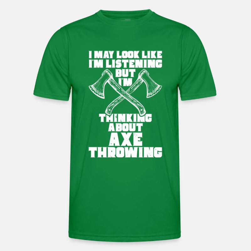 Jeu de lancer de hache T-shirt sport Homme