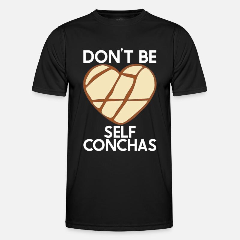 Conchas Pan Dulce Latina Spanisch - Männer Funktions-T-Shirt - Schwarz