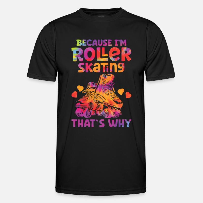 Roller skates Men's Functional T-Shirt