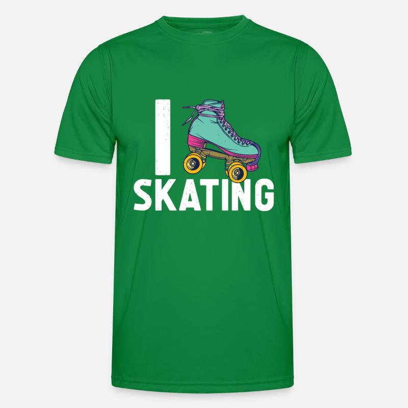 Roller skates Men's Functional T-Shirt