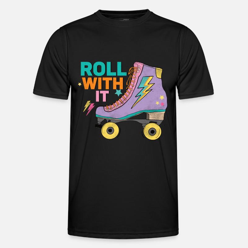Roller skates Men's Functional T-Shirt