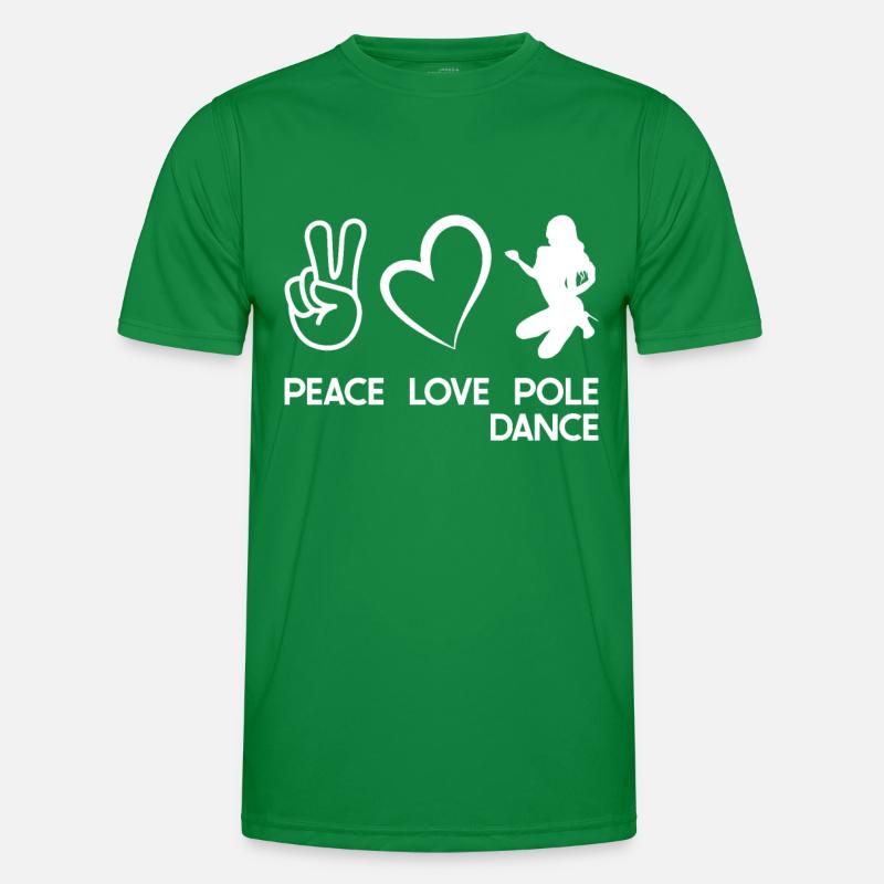 Pole Dance Men's Functional T-Shirt