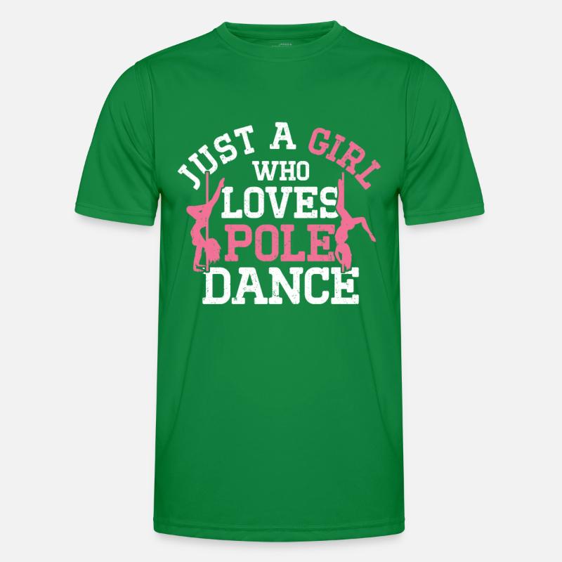 Pole Dance Men's Functional T-Shirt