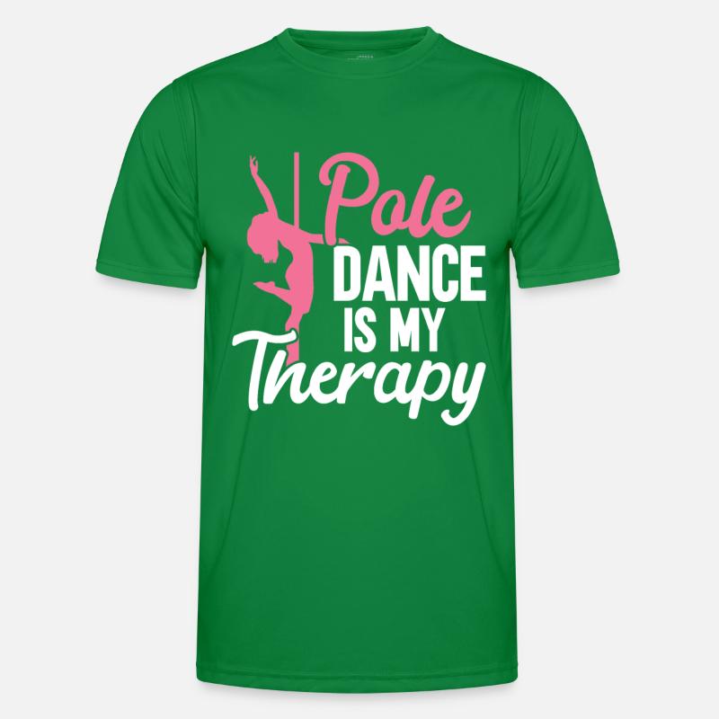 Pole Dance Men's Functional T-Shirt