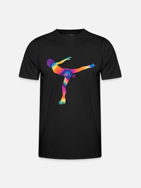 Patinage - T-shirt sport Homme - noir