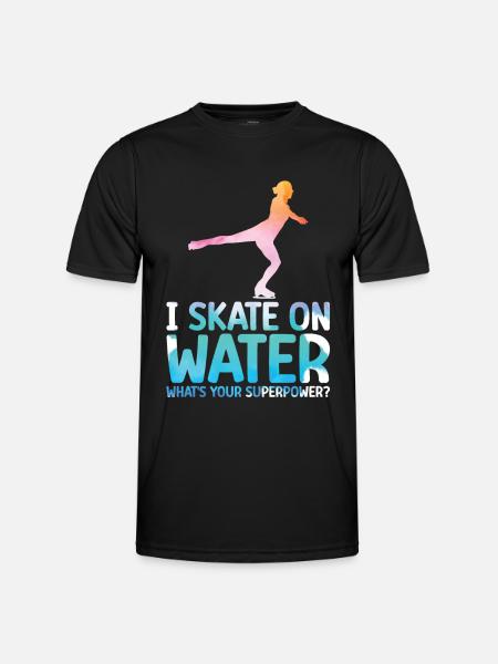 Patinage - T-shirt sport Homme - noir