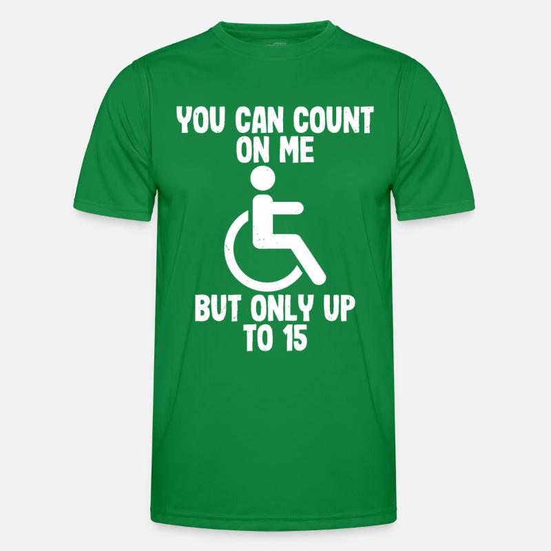 Fauteuil roulant T-shirt sport Homme