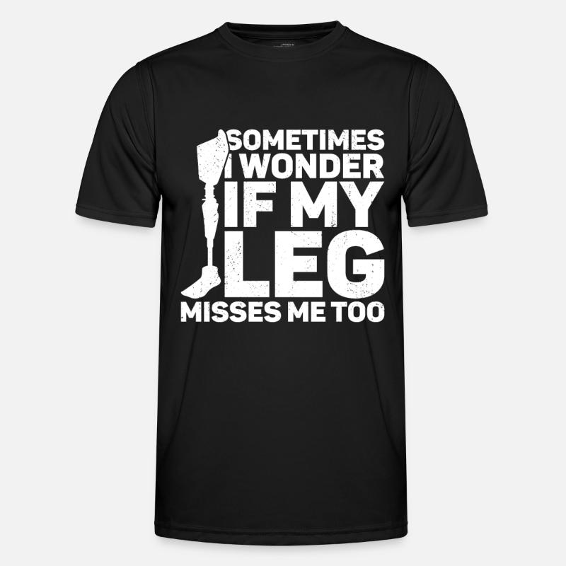 Amputation - Men's Functional T-Shirt - black