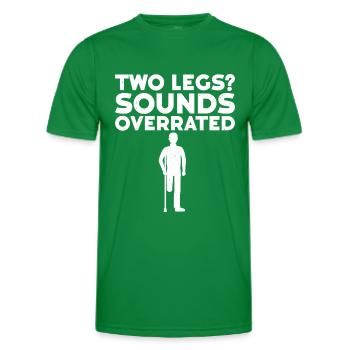 Amputation - Men's Functional T-Shirt - kelly green - Front - AI Model Male 178 dark (178cm)