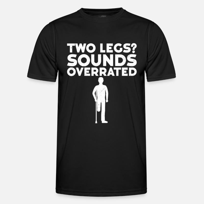 Amputation - Men's Functional T-Shirt - black